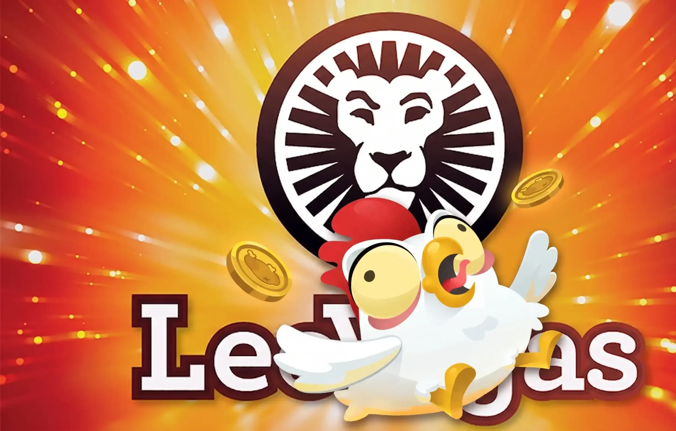 LeoVegas Löwen-Logo als Markenzeichen des MGA-lizenzierten Casino-Anbieters